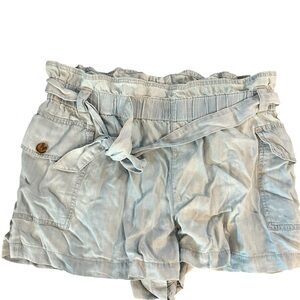 Indigo Rein High Waist Light Blue Shorts